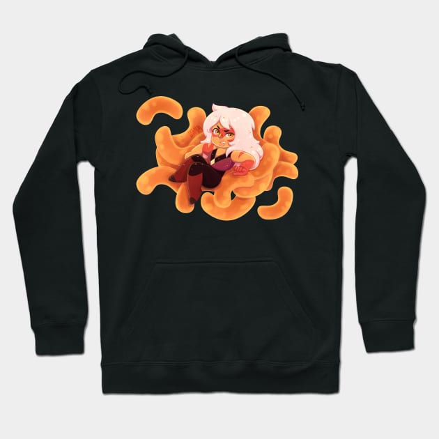 Big Buff Cheeto Puff Hoodie by leanzadoodles